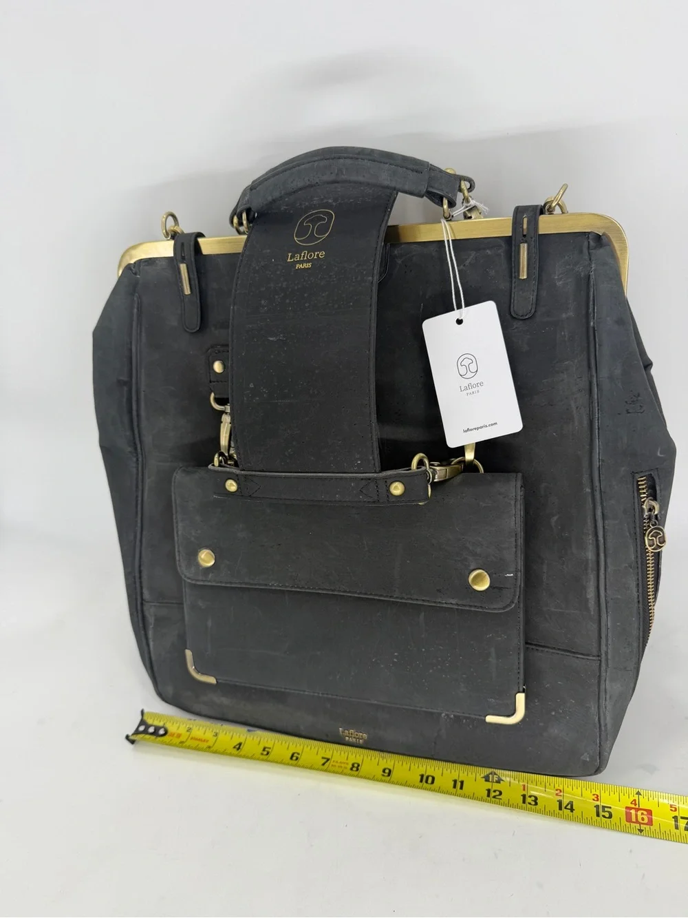 Laflore Paris waterproof leather